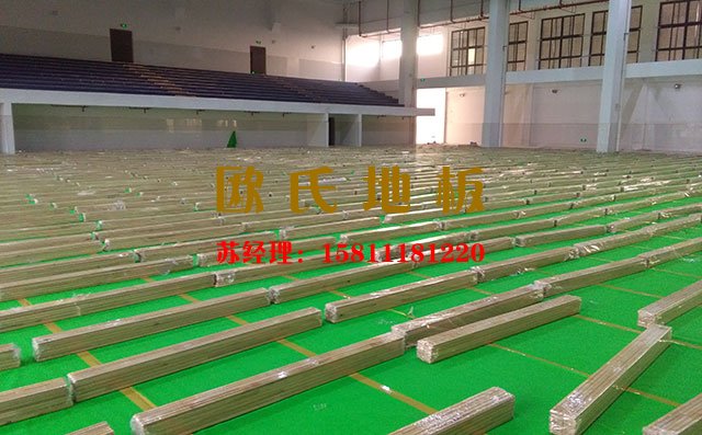 有了這多種工具，保證了體育木地板的安裝——?dú)W氏地板